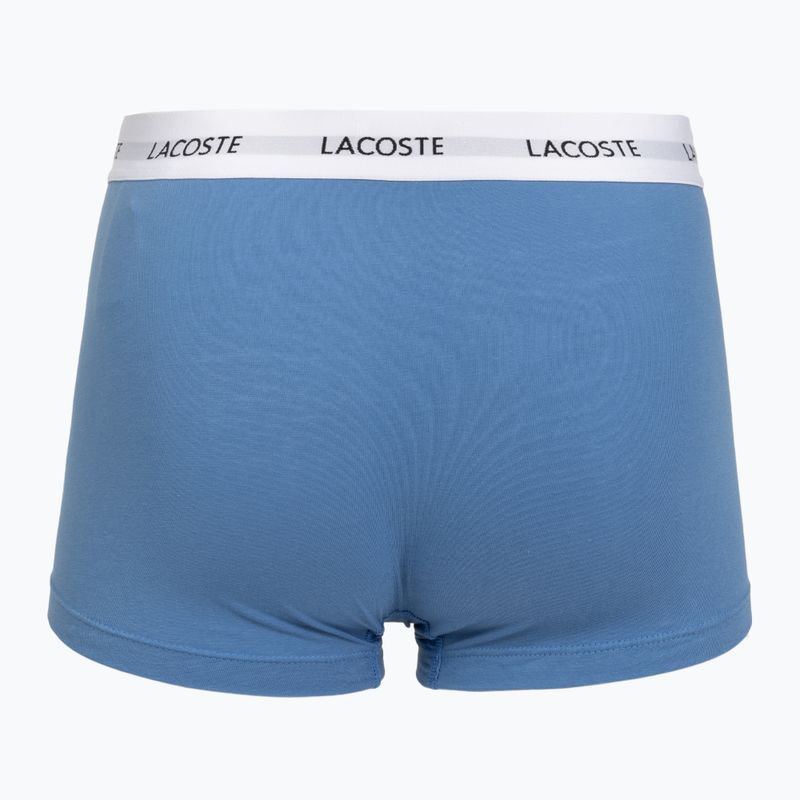Мъжки боксерки Lacoste 5H5150 3 чифта turquoise blue/navy blue/navy blue 5