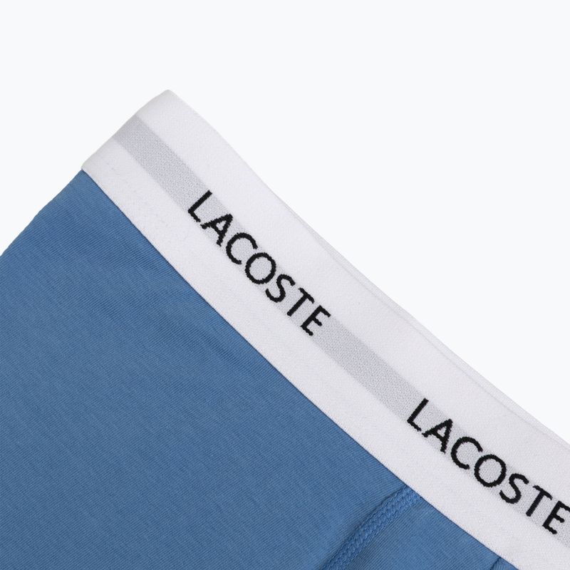 Мъжки боксерки Lacoste 5H5150 3 чифта turquoise blue/navy blue/navy blue 6