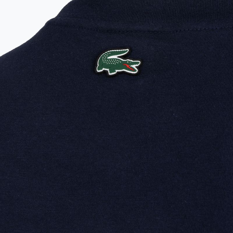Мъжка тениска Lacoste TH2630 navy blue 4