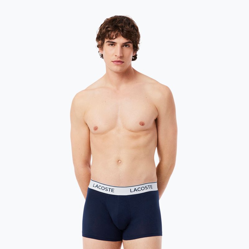 Мъжки боксерки Lacoste 5H9002 3 pack navy blue 3