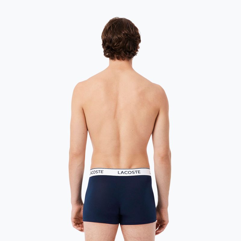 Мъжки боксерки Lacoste 5H9002 3 pack navy blue 4