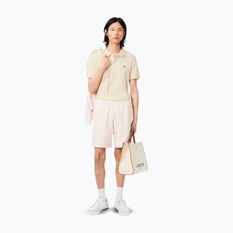 Мъжка поло тениска Lacoste DH2050 naturel clair 2