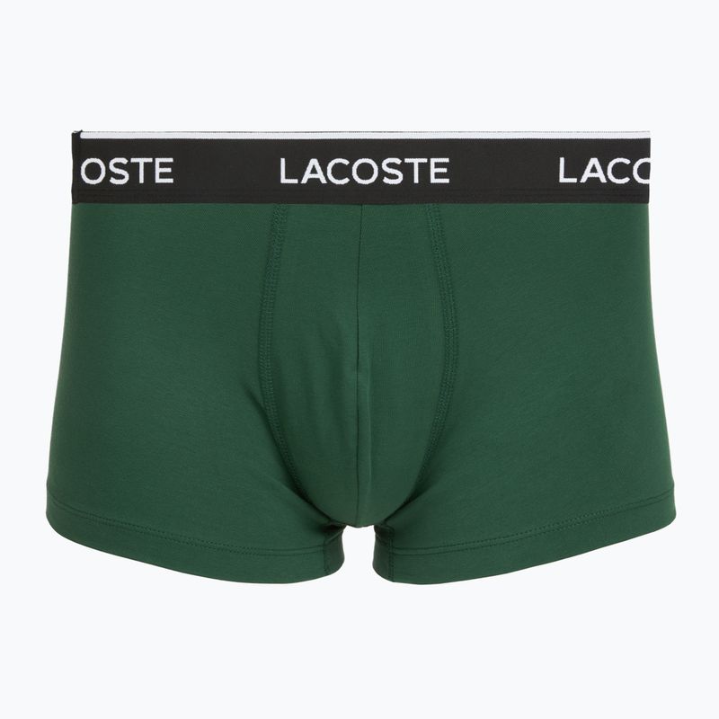 Мъжки боксерки Lacoste 5H1300 3 pack black/green 2