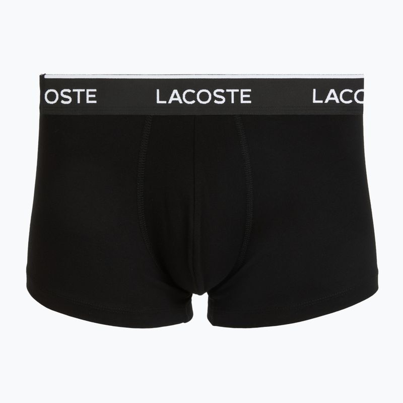 Мъжки боксерки Lacoste 5H1300 3 pack black/green 3