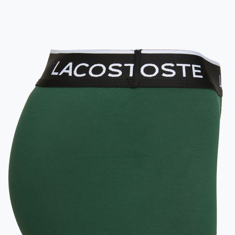 Мъжки боксерки Lacoste 5H1300 3 pack black/green 5