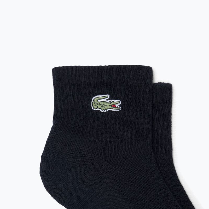 Чорапи Lacoste RA9182 Ankle 3-pak black 2