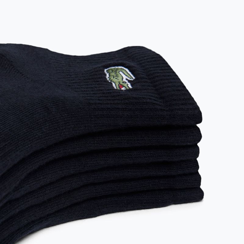 Чорапи Lacoste RA9182 Ankle 3-pak black 3