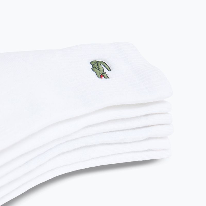 Чорапи Lacoste RA9182 Ankle 3-pak white 3