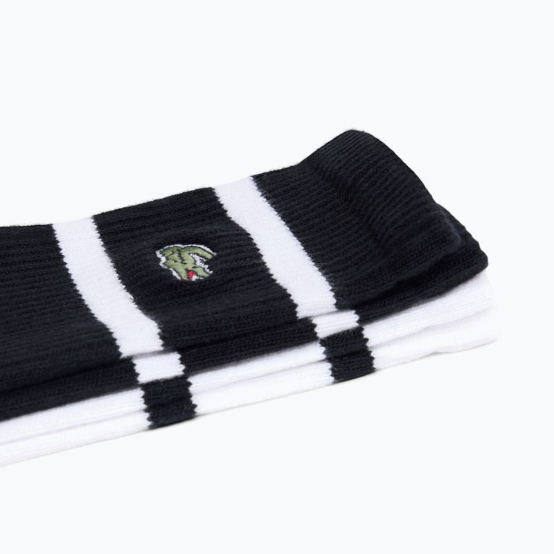 Чорапи Lacoste RA9189 Ankle 3-pak black/white 2