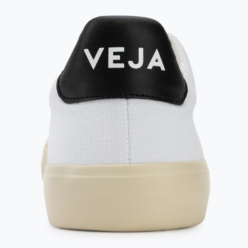 Мъжки обувки VEJA Campo Canvas white/black 6