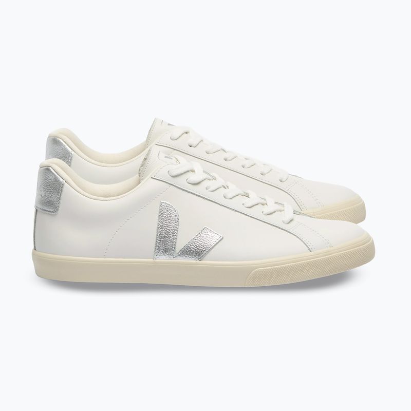 Дамски обувки VEJA Esplar Logo Leather extra white/silver 2