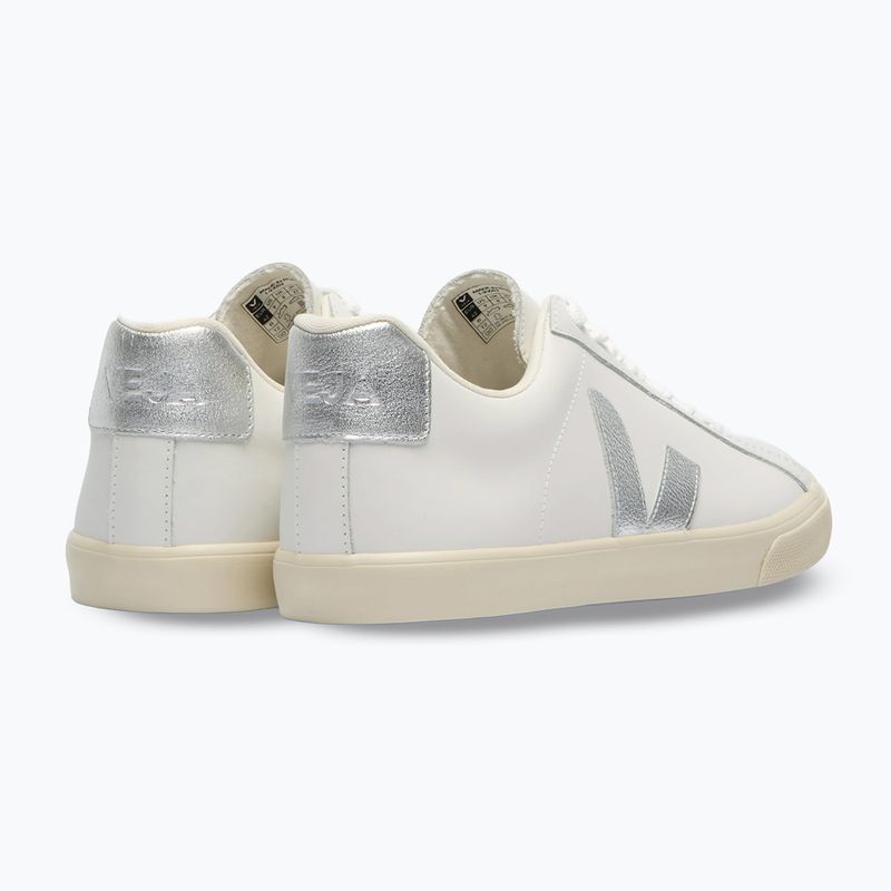 Дамски обувки VEJA Esplar Logo Leather extra white/silver 3