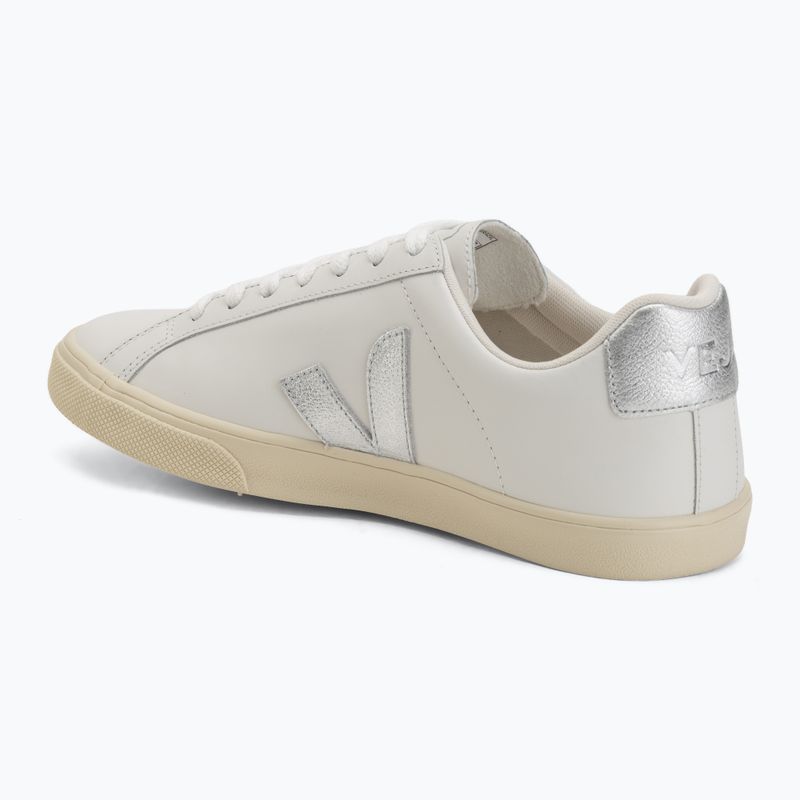 Дамски обувки VEJA Esplar Logo Leather extra white/silver 3