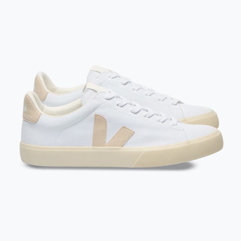 Дамски обувки VEJA Campo Canvas white/sable 2