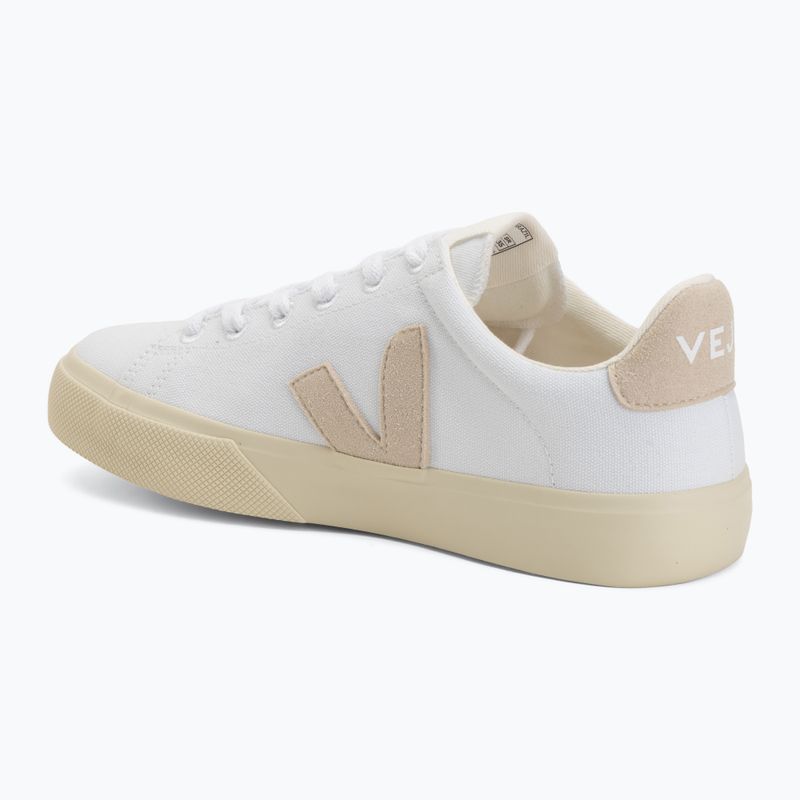 Дамски обувки VEJA Campo Canvas white/sable 3