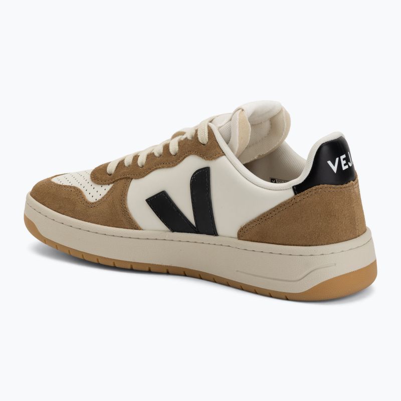 Мъжки обувки VEJA V-10 Prime Leather pure/black/tent 3