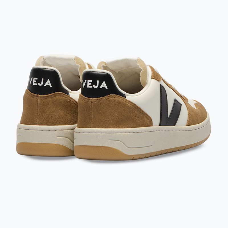 Мъжки обувки VEJA V-10 Prime Leather pure/black/tent 3