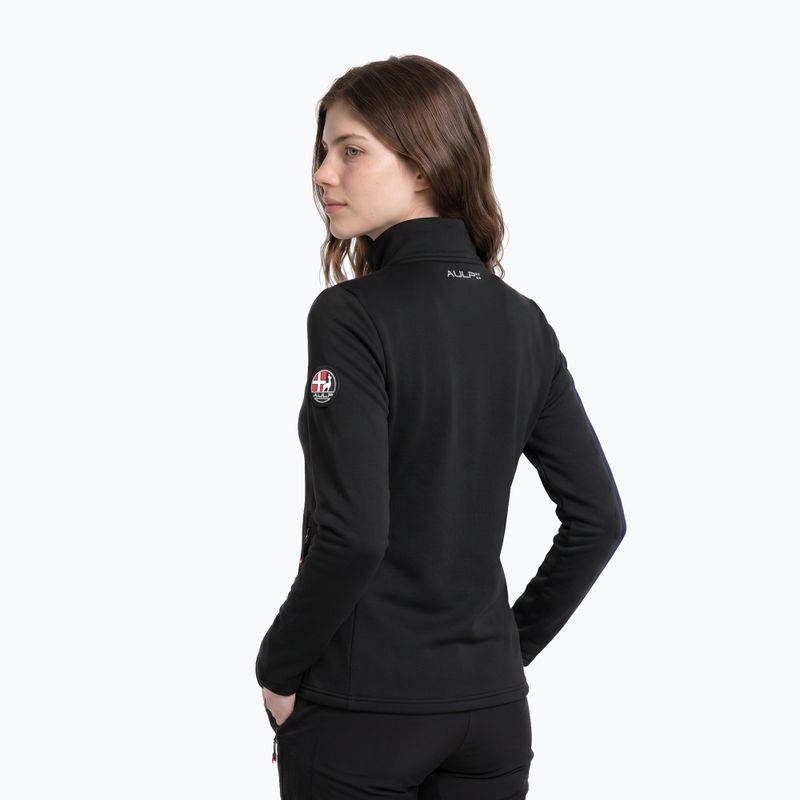Дамски поларен суитшърт Aulp Debby black 2