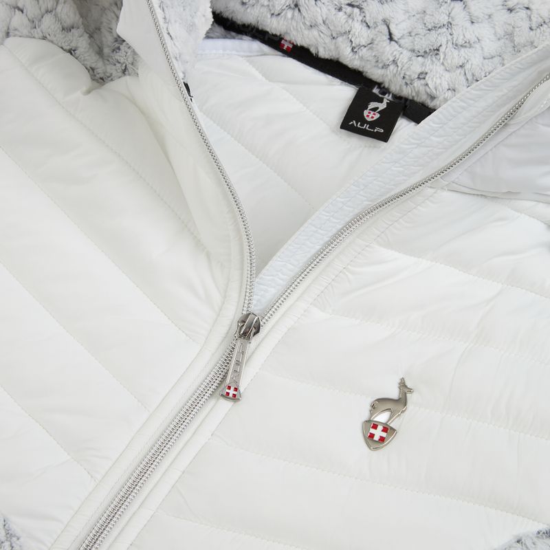 Дамско хибридно яке Aulp Clem Hooded Hybrid white 1 3