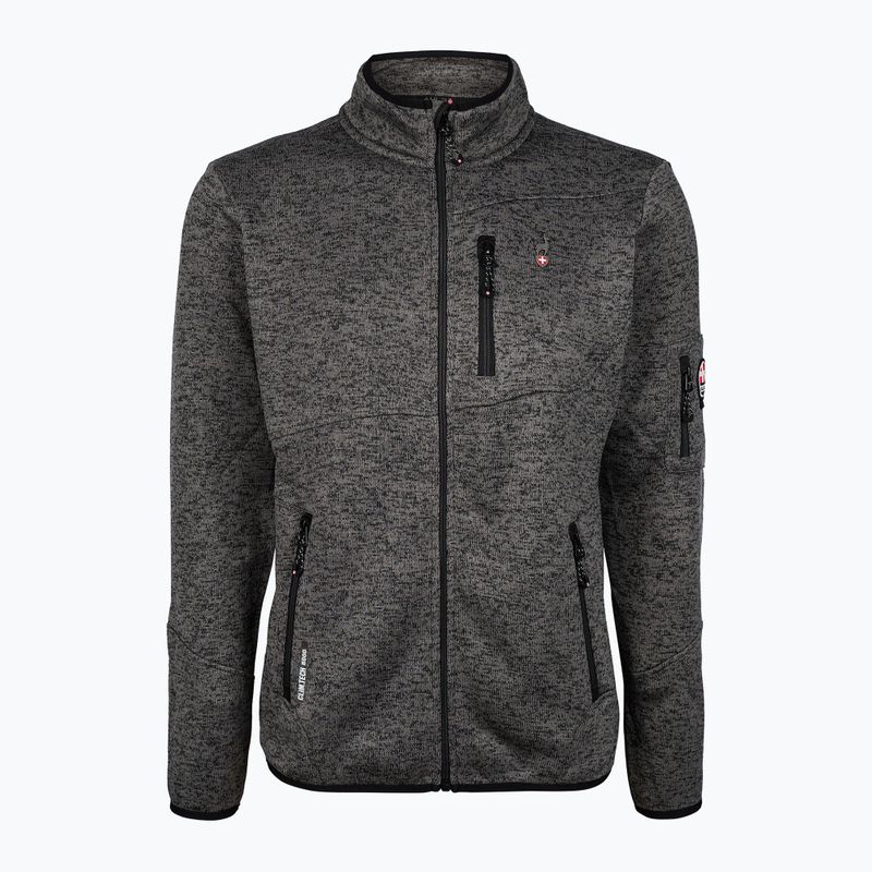 Мъжки поларен суитшърт Aulp Navoy Melanged Knit anthracite 1 3