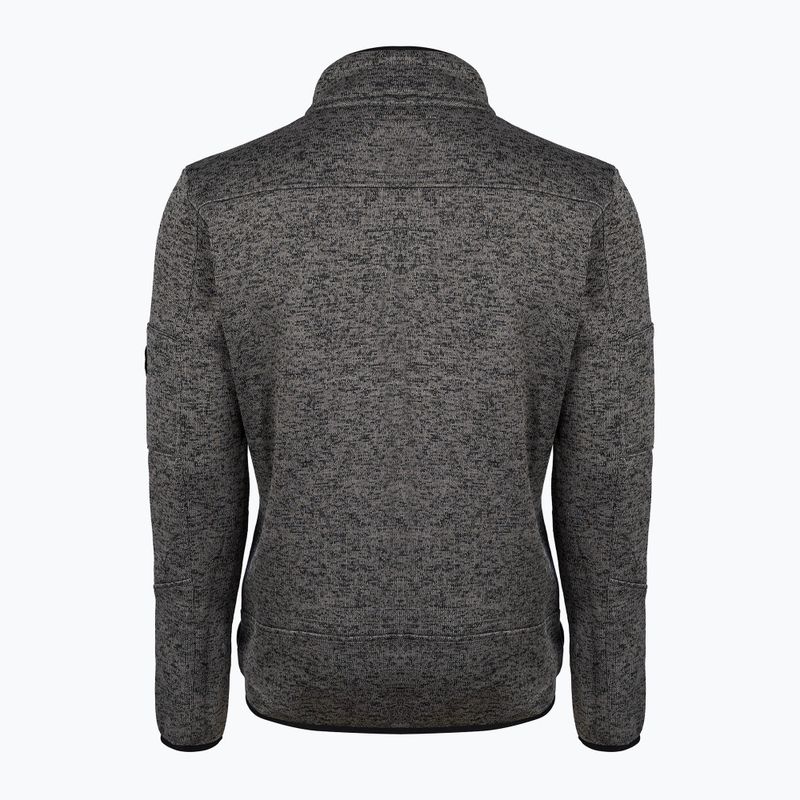 Мъжки поларен суитшърт Aulp Navoy Melanged Knit anthracite 1 4