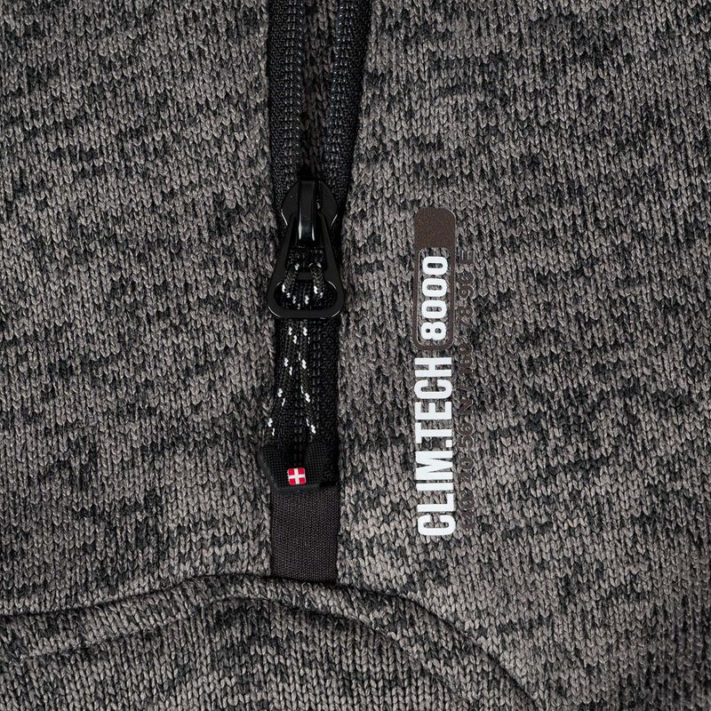 Мъжки поларен суитшърт Aulp Navoy Melanged Knit anthracite 1 8