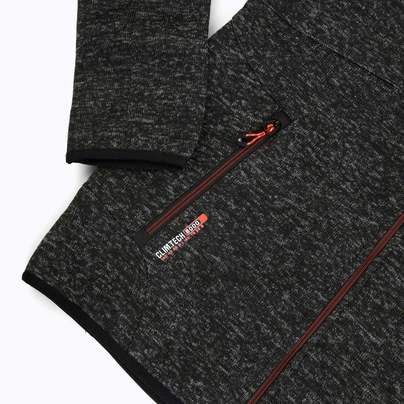 Мъжки поларен суитшърт Aulp Navoy Melanged Knit black 1 5