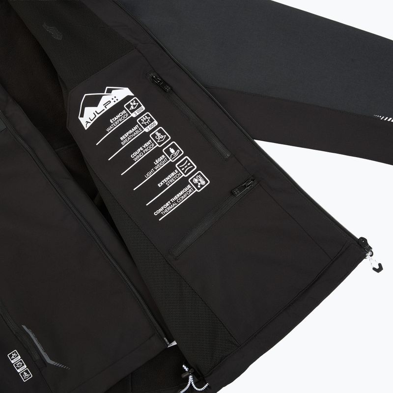 Мъжко софтшел яке Aulp Tiago Softshell anthracite melange 1 6