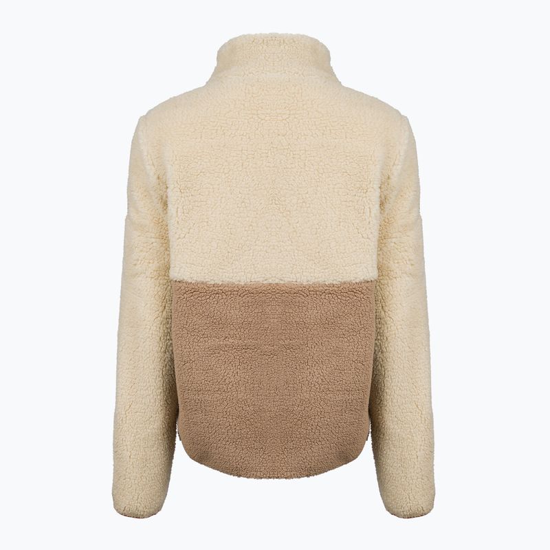 Дамски поларен суитшърт Aulp Vista Sherpa taupe 1 4