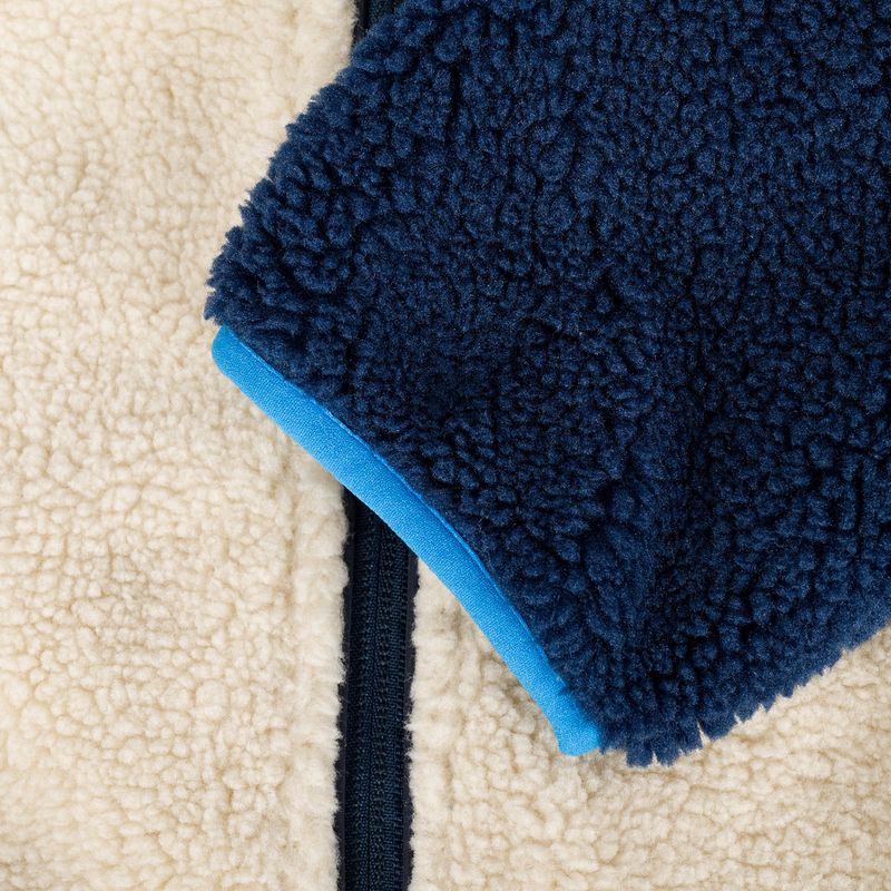 Детски поларен суитшърт Aulp Tiger Sherpa blue 1 8