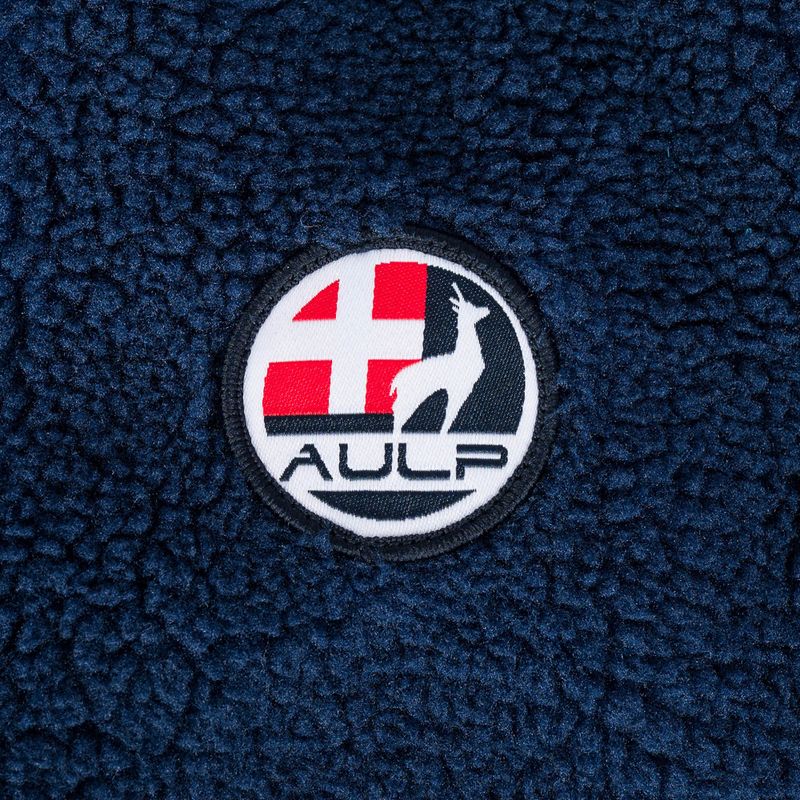 Детски поларен суитшърт Aulp Tiger Sherpa blue 1 9
