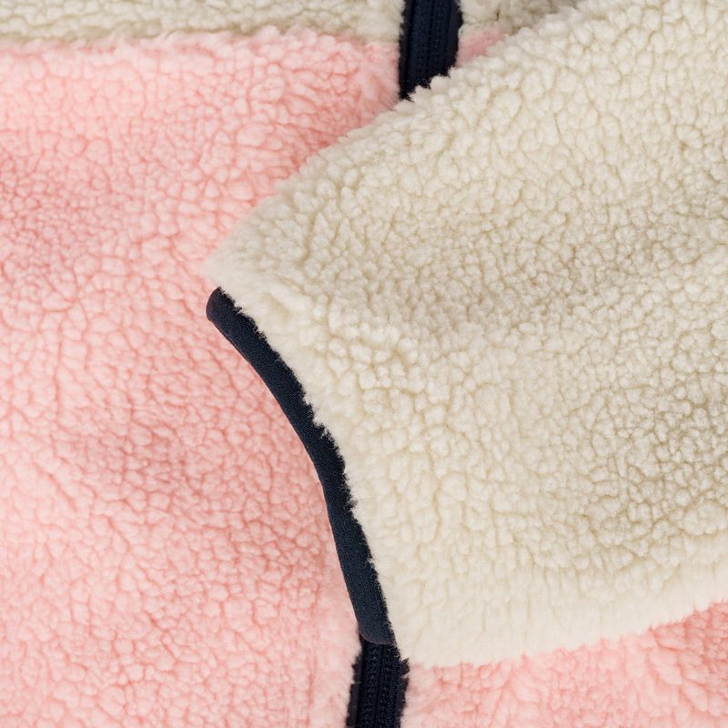 Детски поларен суитшърт Aulp Tiger Sherpa light coral 1 8