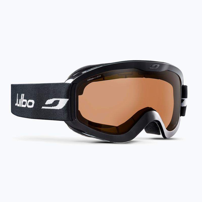 Детска скиорска маска Julbo Atome Chromakids black/brown 2