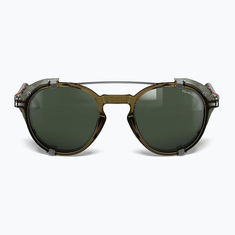Слънчеви очила Julbo Legacy Polarized полупрозрачни кафяви/каки/оранжеви 3