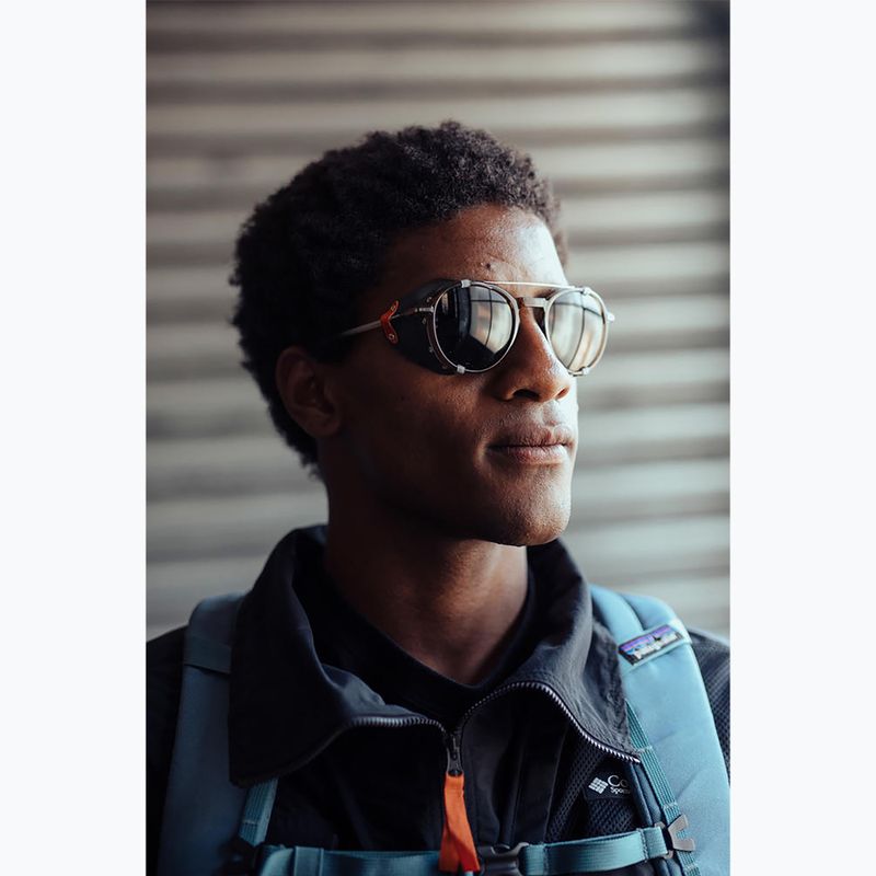 Слънчеви очила Julbo Legacy Polarized полупрозрачни кафяви/каки/оранжеви 8