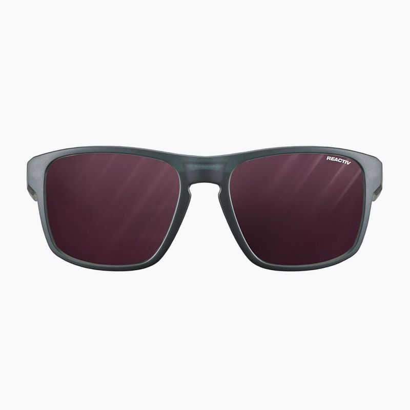 Слънчеви очила Julbo Shield Reactiv High Contrast полупрозрачни черни/сини/бели 2