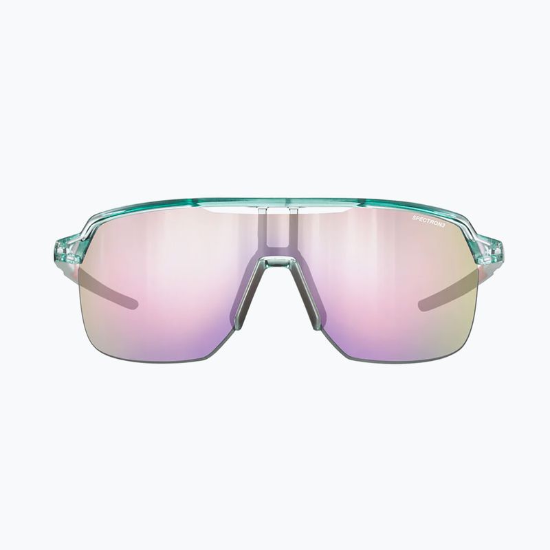 Julbo Frequency Spectron лъскави преведени светлозелени/розови/многоцветни светлорозови слънчеви очила 2