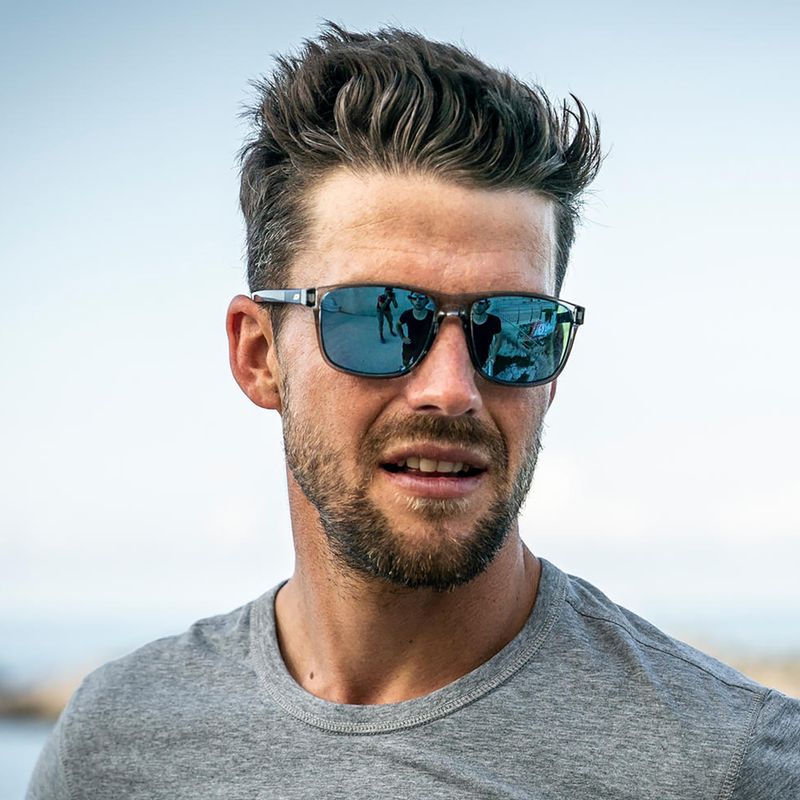 Слънчеви очила Julbo The Streets Polarized HD shiny translucent grey/blue 4