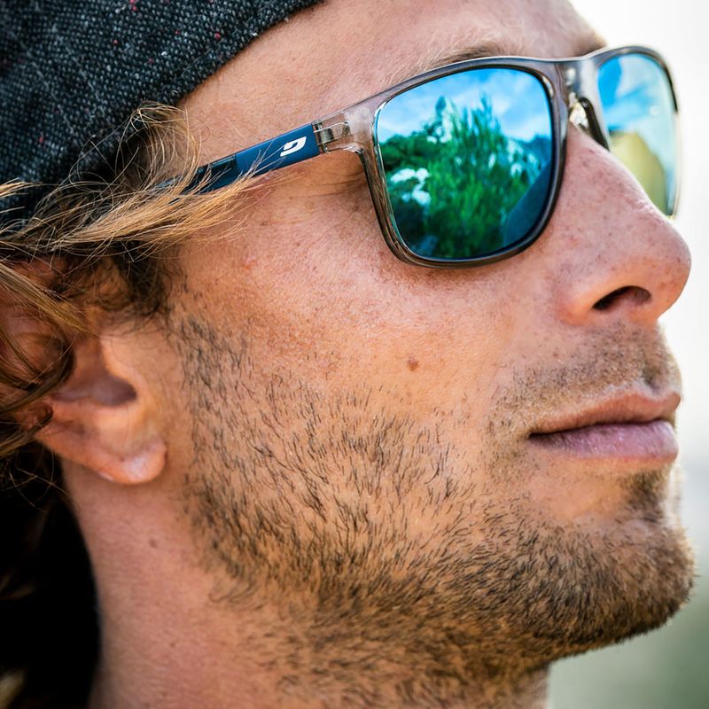 Слънчеви очила Julbo The Streets Polarized HD shiny translucent grey/blue 5