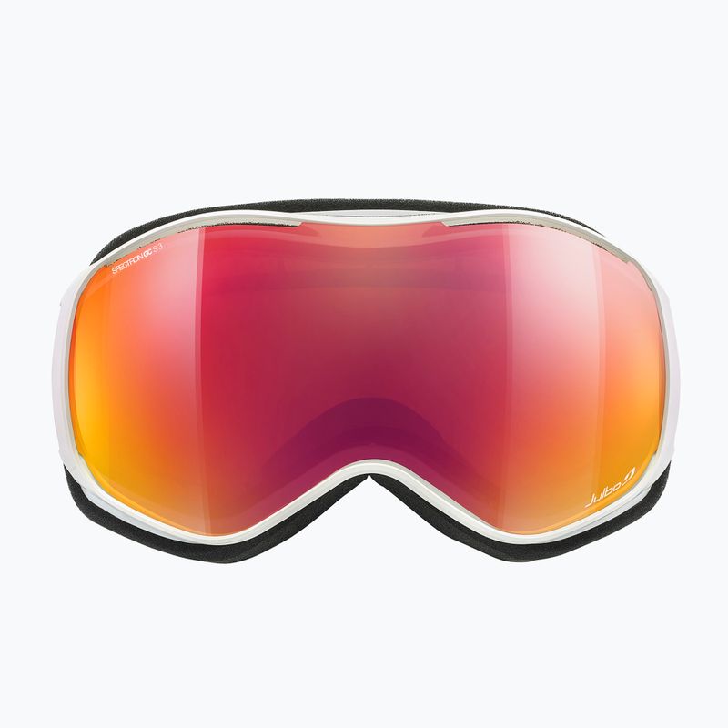 Дамски предпазни ски очила Julbo Ellipse Spectron Glare Control white/ flash red 2