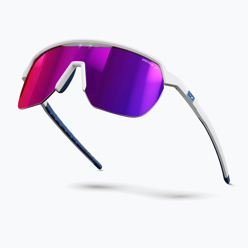 Julbo Frequency Spectron HD матови слънчеви очила бяло/синьо/многопластово виолетово 5
