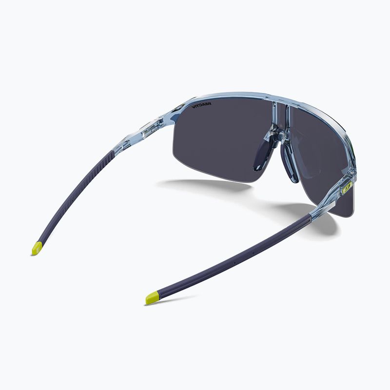 Слънчеви очила Julbo Density Reactiv Light Amplifier блестящи транс синьо/жълто/многопластово червено 2