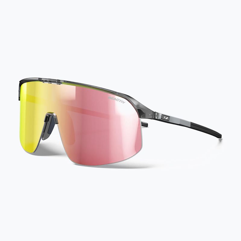 Julbo Density Reactiv лъскави полупрозрачни слънчеви очила черно/сиво/многопластово розово злато