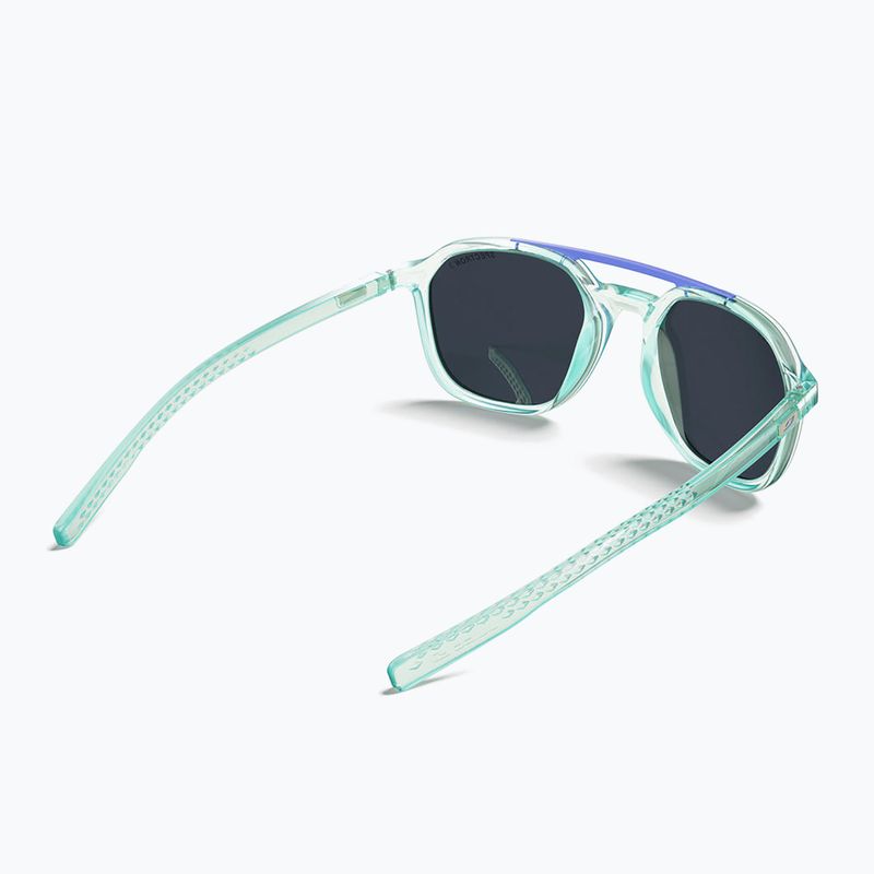 Julbo Slack Cover Spectron лъскави полупрозрачни слънчеви очила в цвят мента/светло сиво 6