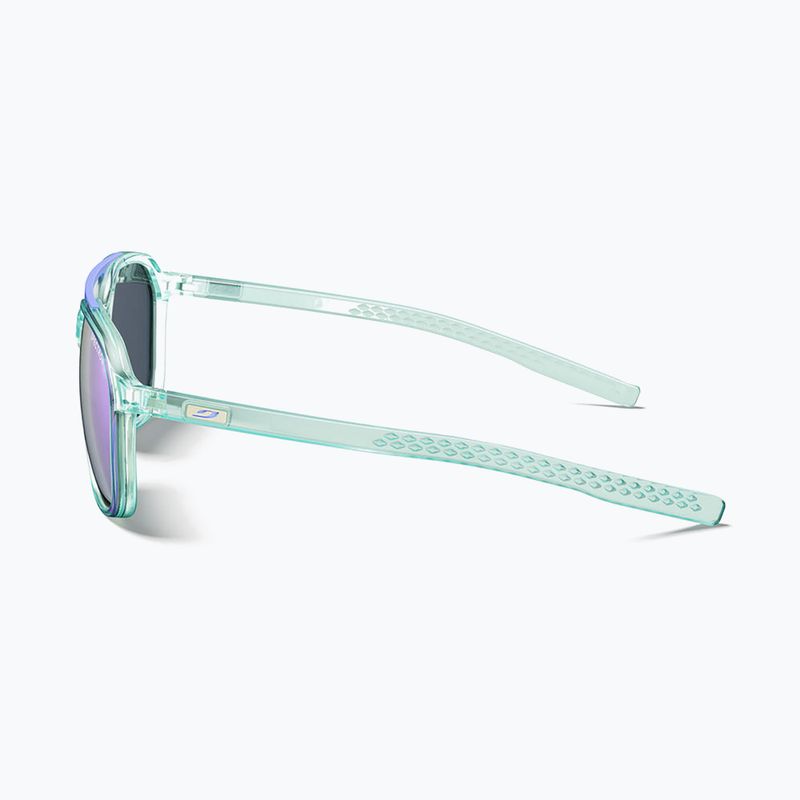 Julbo Slack Cover Spectron лъскави полупрозрачни слънчеви очила в цвят мента/светло сиво 12