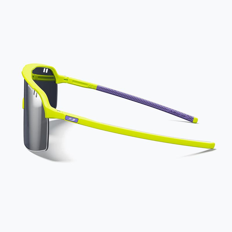 Слънчеви очила Julbo Intensity Spectron matt флуоресцентно жълто/сребърна светкавица 4