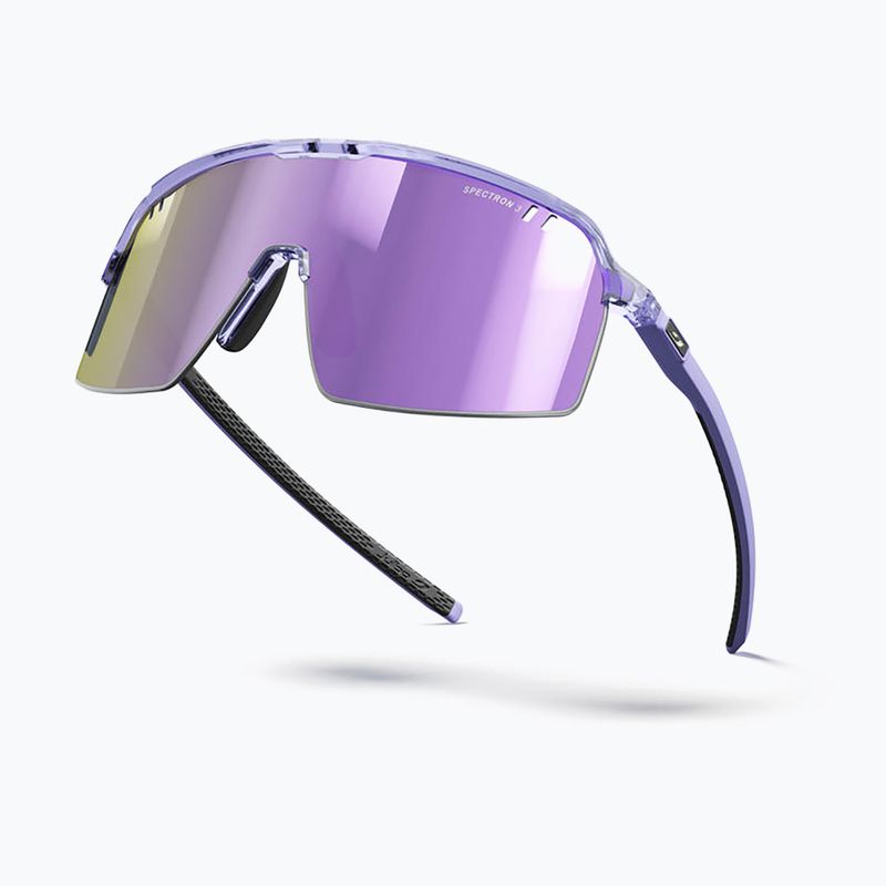 Julbo Intensity Spectron лъскави преведени светлолилави/многопластови светлорозови слънчеви очила 5