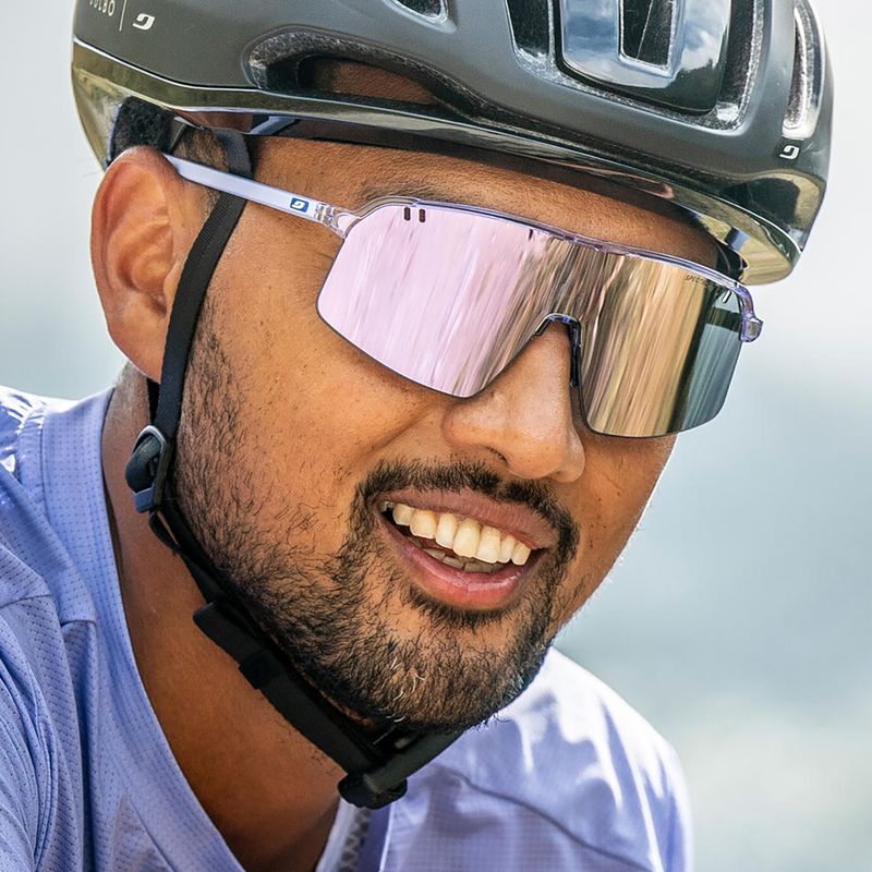 Julbo Intensity Spectron лъскави преведени светлолилави/многопластови светлорозови слънчеви очила 6