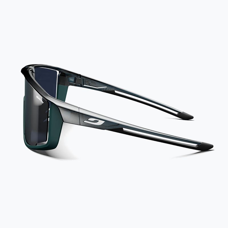 Слънчеви очила Julbo Fury Reactiv Performance shiny translu black/matt green 4