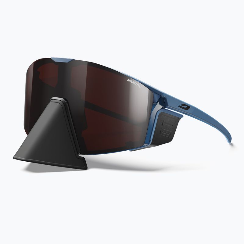 Слънчеви очила Julbo Edge Cover Reactiv S0-S4 High Contrast blue/grey 2
